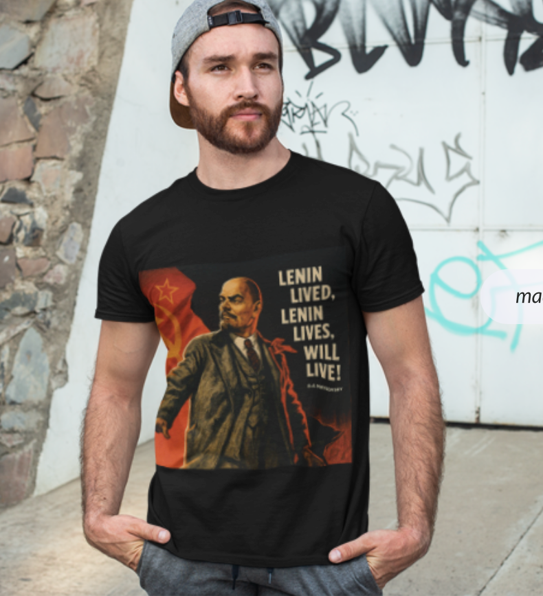 Lenin Lives Vintage T-Shirt